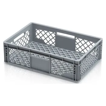 Zahradní úložný box Euro přepravka děrovaná 17 x 60 x 40 cm