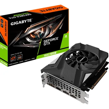 Grafická karta Gigabyte GeForce GTX 1660 Super Mini ITX OC 6 GB (GV-N166SIXOC-6GD)