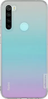 Pouzdro na mobilní telefon Nillkin Nature TPU pro Xiaomi Redmi Note 8 šedé
