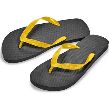 Dámské žabky Červa Shower Slippers černé/žluté 40