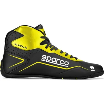 Dámská zimní obuv Sparco Boty K-POLE (i dětské) Černá / Zářivá žlutá 37