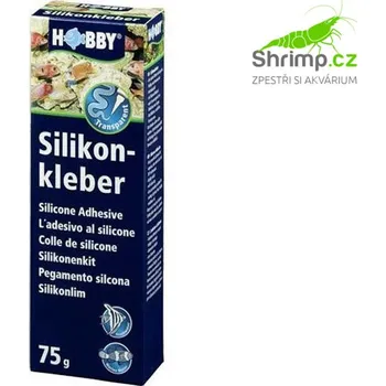 Akvarijní technika HOBBY Lepidlo Silicone Adhesive, 75 ml, transparentní (Lepidlo na akvárium, terárium)