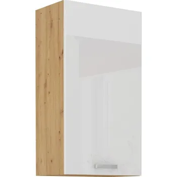 Kuchyňská skříňka Vysoká horní skříňka ARTTISAN BÍLÁ 45 G-90 1F