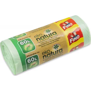 Pytle na odpadky FINO Eko Natura 60 l 20 ks