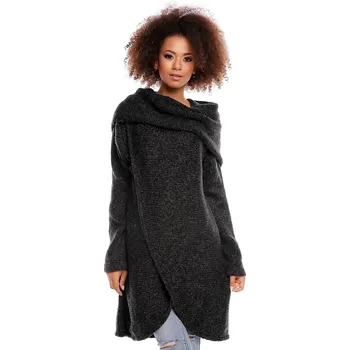 Dámský svetr Dlouhý svetr model 84298 PeeKaBoo universal