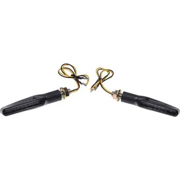 Osvětlení pro motocykl Dynamické LED blinkry Matrix černé