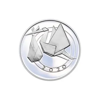 Stříbrňák k narození dítěte 2020 - 28 mm