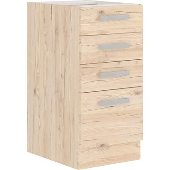 Kuchyňská skříňka Spodní zásuvková skříňka BORDEA 40 D 4S BB