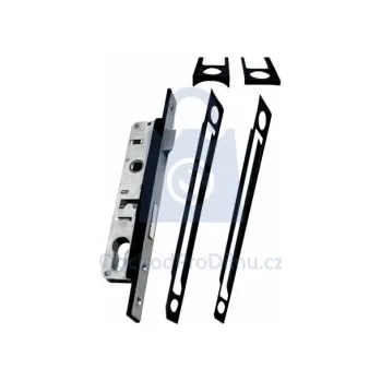 Zámek na branky / brány, nerezový štítek krytka, balení 1 ks