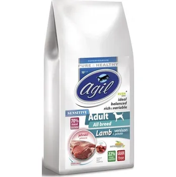 Krmivo pro psa Agil Grain Free Sensitive Adult Lamb/Venison 10 kg