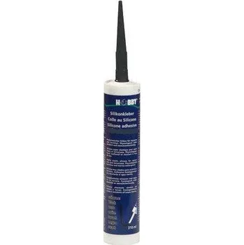 Průmyslové lepidlo HOBBY Lepidlo Silicone Adhesive, 310 ml, černé