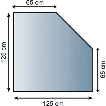 Lienbacher 21.02.983.2 podkladové sklo pod kamna