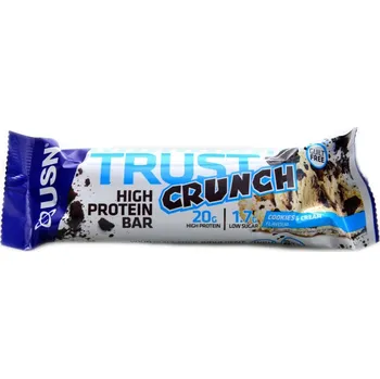USN Trust Crunch 60 g, smetana/sušenka