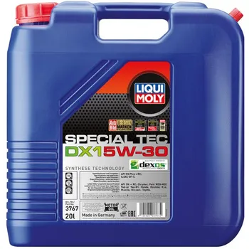 Liqui Moly Special Tec DX1 5W-30 20 l Motorový olej Liqui Moly Special Tec DX1 5W-30 20 l