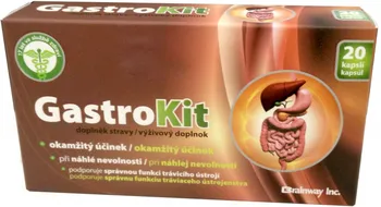 Přírodní produkt Brainway GastroKit 20 cps.