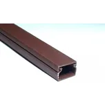 lišta vkládací LV 18x13 imitace dřeva, hnědá (2m)