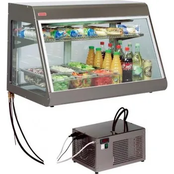 Vitrína stolní chladící obslužná BigHorn Remote 100, izolační dvojsklo, agregát mimo Sleva 7380Kč