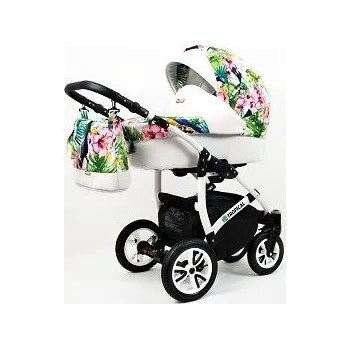 Kočárek Raf-pol Baby Lux Tropical 2022 Toucans in the tropics + u nás ZÁRUKA 3 ROKY
