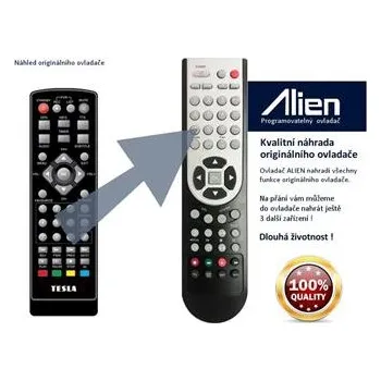 Dálkový ovladač Dálkový ovladač ALIEN STB TESLA SENIOR T2
