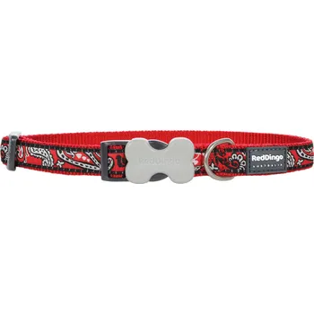 Obojek pro psa Red Dingo Obojek Bandana Red