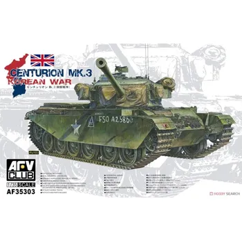 Plastikový model AFV Club 1/35 Centurion Mk.3 Korean War