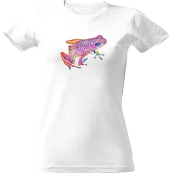 Dámské tričko Tričko s potiskem Duhová žába dámské