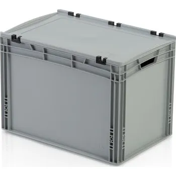 Zahradní úložný box Euro přepravka s víkem 88l 42 x 60 x 40 cm