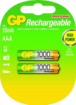 Článková baterie GP ReCyko+ AAA 2 ks