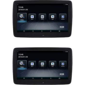 Monitor do auta Set LCD monitorů 11,6" OS Android/USB/SD s držákem na opěrku pro Mercedes-Benz (ds-x116MC)