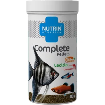 Krmivo pro rybičky Nutrin Aquarium Complete Pellets 110 g