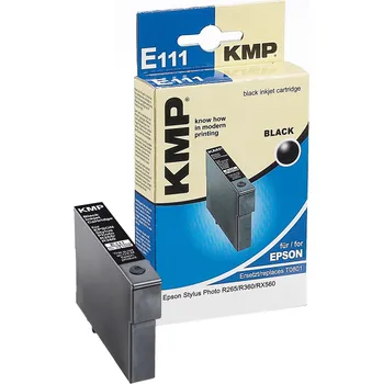 Počítač KMP E111 - Epson T080140 - černá inkoustová náplň KMP