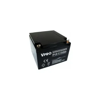 Trakční baterie VPRO AGM 12V 26Ah