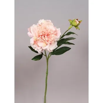 umělá květina Pivoňka lososová 100-0128