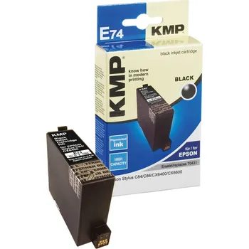 Počítač KMP E74 - Epson T043140 - černá inkoustová náplň KMP