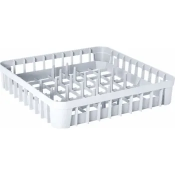 Příslušenství pro myčku Koš do myčky na talíře plastový, 40x40x8 cm