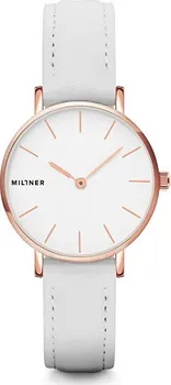 Hodinky Millner Mini White Leather