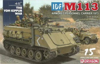 Plastikový model Dragon Models Kit military 3608 - IDF M113 Armored Personnel Carrier Yom Kippur War 1973 1:35