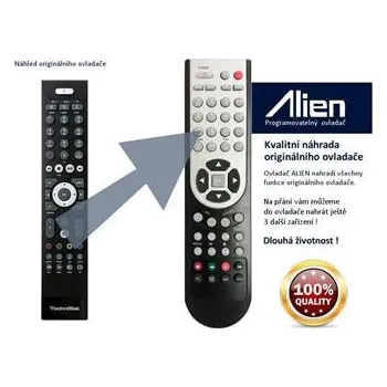 Dálkový ovladač Dálkový ovladač ALIEN STB TechniSat DIGIPAL ISIO HD