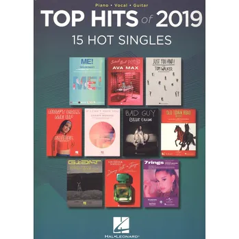TOP HITS OF 2019 // klavír / zpěv / kytara