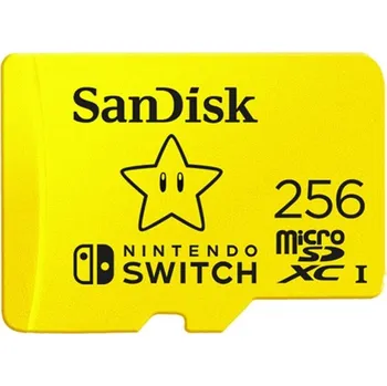 Herní konzole SanDisk Nintendo Switch microSDXC 256GB