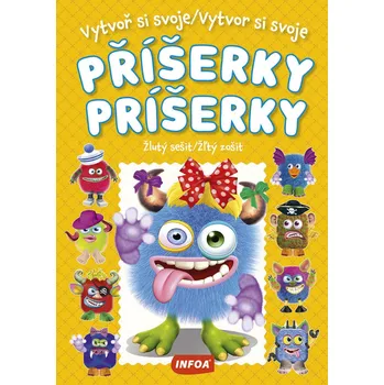 kreativní sada Infoa Vytvoř si svoje příšerky žlutý sešit