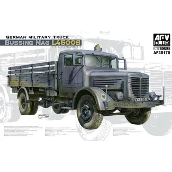 Plastikový model AFV Club 1/35 German Military Truck Büssing NAG L4500S