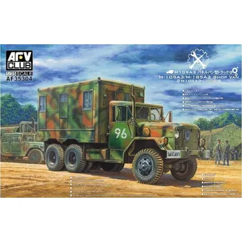 Plastikový model AFV Club 1/35 M109A3 2.5-Ton 6×6 Shop Van