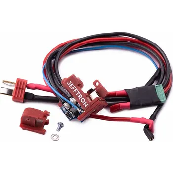 Sportovní střelba JeffTron MOSFET pro mechaboxy V2 - kabeláž do pažby