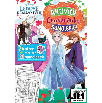 Ledové království II - Aktivity, Omalovánky, Samolepky - Jiri Models (2019) omalovánky Ledové království II - Aktivity, Omalovánky, Samolepky - Jiri Models (2019)