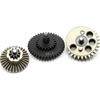 AirsoftPro Set ozubených CNC kol 18:1