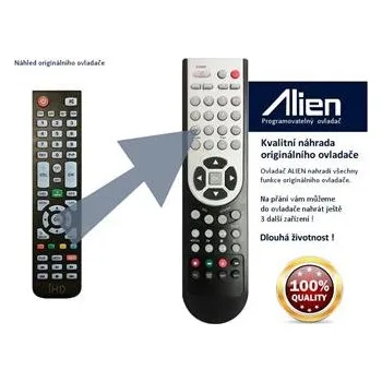 Dálkový ovladač Dálkový ovladač ALIEN STB ALMA iHD náhrada