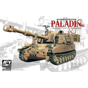 Plastikový model AFV Club 1/35 M109A6 Howitzer Paladin