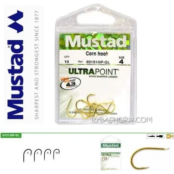 Háčky MUSTAD CORN HOOK vel.8 10ks
