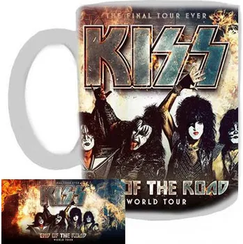 Kiss - hrnek bílý - a